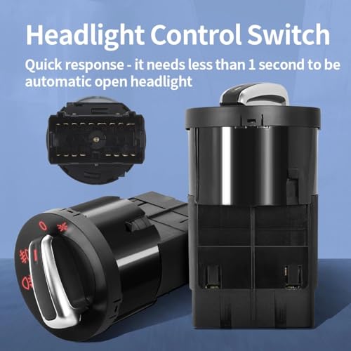 Mando Interruptor de Faro 33D941531 de Alta Resistencia para Coche 3