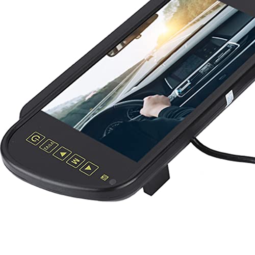 Specchietto Retrovisore con Display LCD da 7 Pollici per la Telecamera di Backup