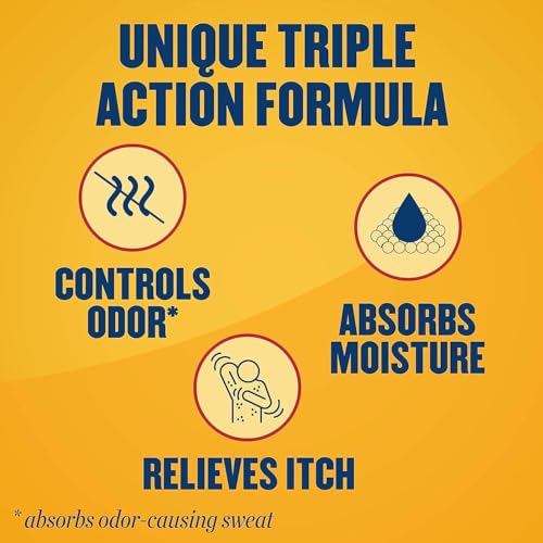 gold bond medicated powder triple action relief 10 ounce talc-free