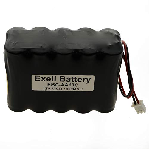 Exell 12V Custom Nicd 1000Mah Battery Pack With Wire And Connector For Communication Equipment, Lighting, Power Tools And More. #TOP13