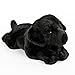 Uni-Toys Peluche de perro labrador negro 40 cm tumbado
