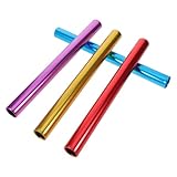 Conception ergonomique : bords lisses et arrondis et diamètre adapté rendent la canne de relais confortable à prendre en main, aidant les athlètes à garder le contrôle tout au long des courses de relais