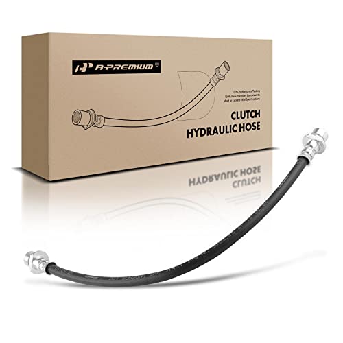 A-Premium Clutch Hydraulic Hose Line Compatible with Honda Civic 1999-2000 & Acura Integra 1988-1989 L4 1.6L, Replace# 46961S04A50