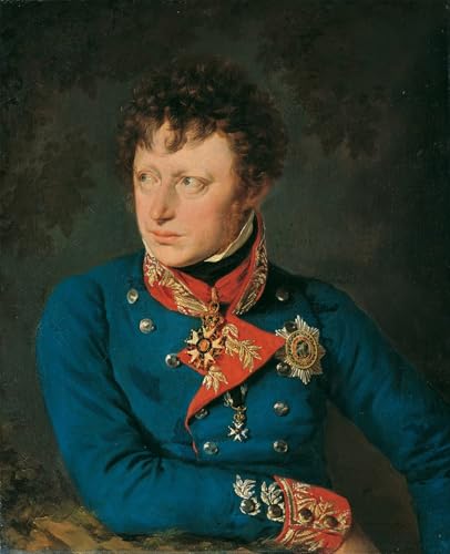 Lienzo de Clemens von Raglovich por Barbara Krafft, mural artístico de 60x90cm para pared