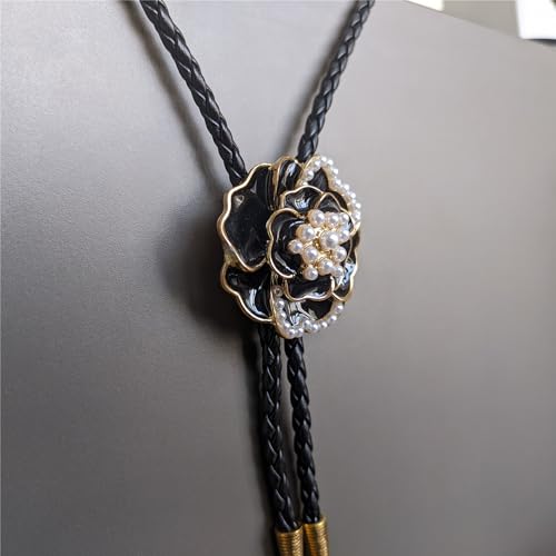 Image of Animal & Plant Bola Tie Bolo Tie Wedding Necklace for Men Women Groomsmen Western Cowboy Necktie