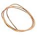 Keenso 2m Copper Tubing,6mm OD x 5mm ID C1100 T2 Copper Tube for Refrigerator HVAC System Industry DIY