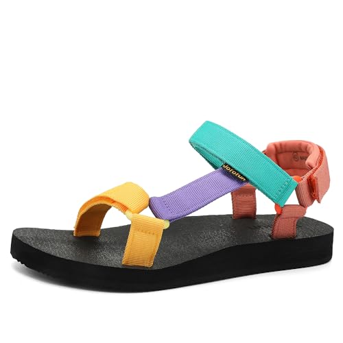 Image of Women's Original Sandals Comfortable Quick-Drying Casual Sport Sandal Walking Hiking Water Sandals With Arch Support 2025