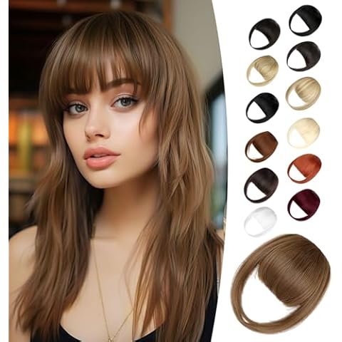 Wodelanle Clip-in Bangs Hairpiece Cover