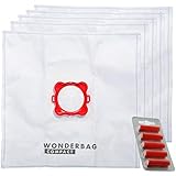 Wonderbag - Bolsas de polvo compactas + ambientadores para aspiradora Rowenta (5 unidades)
