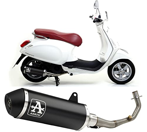 Escape Arrow Vespa Primavera 125 soluciona falta de potencia y sonido