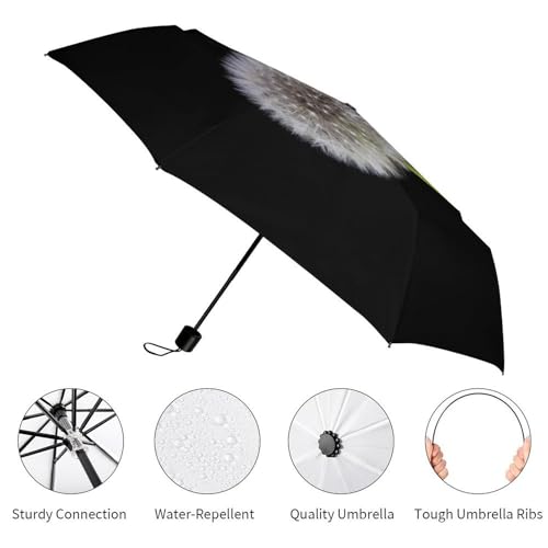 Parapluie pliable pissenlit manuel compact pour voyage - 3