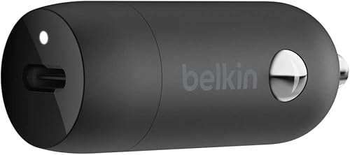 Miniatura 4 de Belkin Boost↑Charge™ Cargador rápido para automóvil de 30 W, diseño compacto con puerto de entrega de energía USB-C, cable USB-C a Lightning