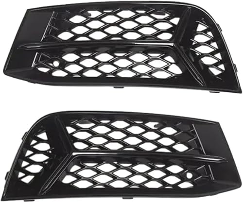 Calandre de voiture A3 Berline 2017-2020 double pont pare-chocs maille nid d'abeille avant