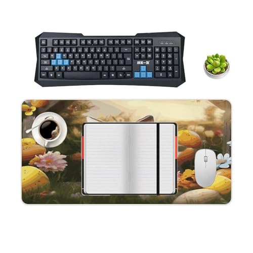 Mouse Pad grande de goma antideslizante 60x30 cm miniatura 4