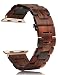 Wooden Bands Compatible for Apple Watch 42mm 44mm YFWOOD Eco-Friendly Natural Handmade Wood Watch Strap Bracelet Compatible for iWatch Series 4 3 2 1
