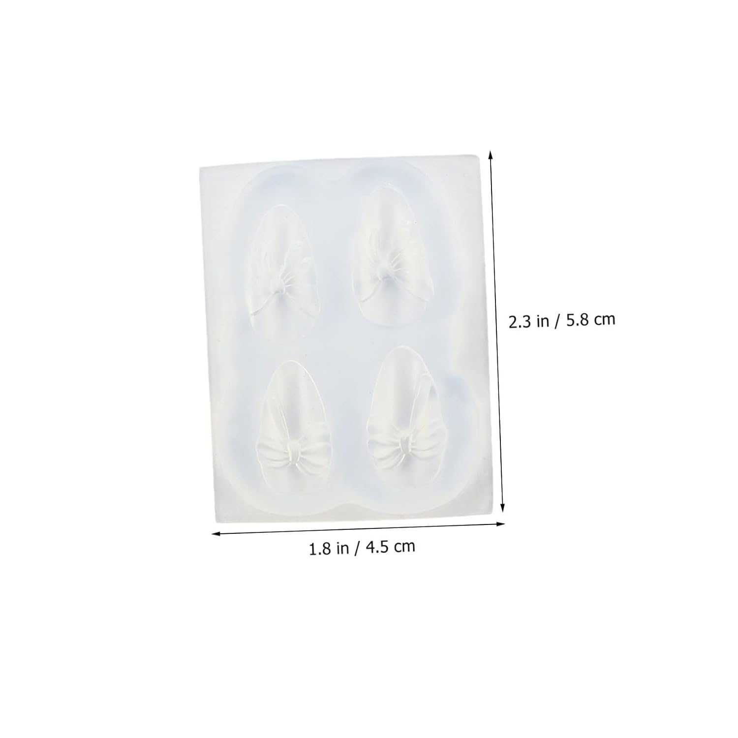 3sets Silicone Nail Art Molds for Manicure Creative Bow Design for Unique Nail Making Crafts and Fun