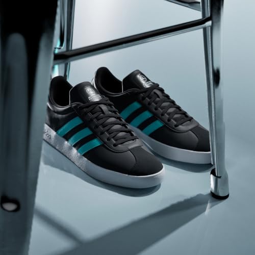 adidas Unisex Mercedes - Amg Petronas Formula One Team Vl Court Shoes, Core Black/Semi Mint Rush/FTWR White, 46 EU – Ansicht 9