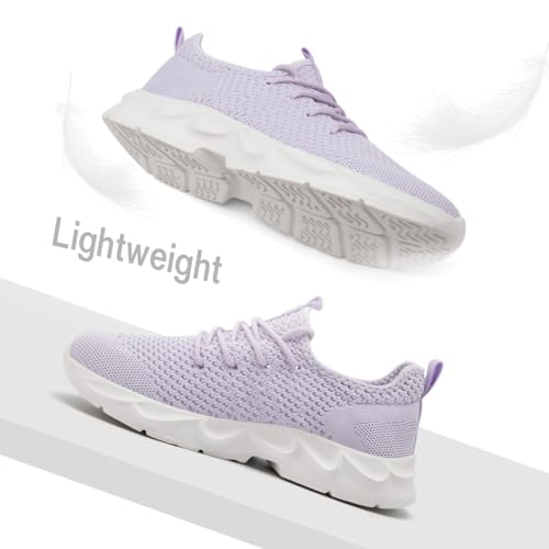 Image of DLWKIPV Womens Walking Shoes Slip On Sneakers Tennis Shoes Running Sport Workout Gym Shoes Athletic Non Slip Lightweight Breathable Fashion Casual Shoes for Travel Work