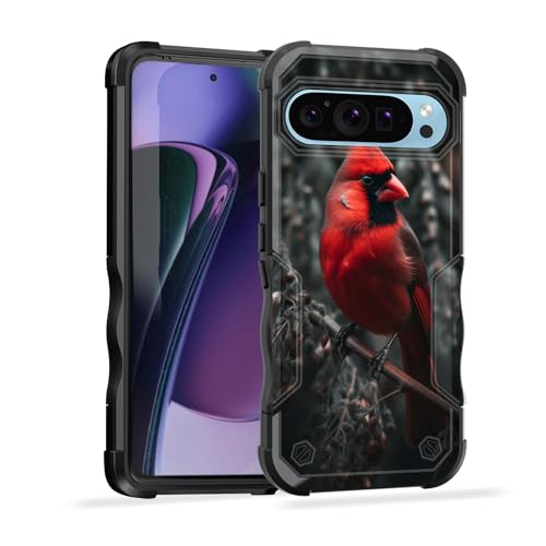 Coque Google Pixel 10 et 10 Pro antichoc double couche motif oiseaux