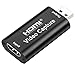 Produktbild NASFUEY Videoaufnahmekarte, HD Video und Audio Capture Card HDMI zu USB 2.0 1080P Aufnahme über DSLR, Camcorder, Action Cam, unterstützt Broadcast Live Streaming, 1080P 30fps Capture streamen