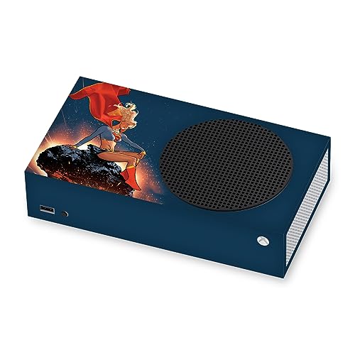 Vinyle autocollant Xbox Series S Supergirl couverture de protection pour console de jeux vidéo