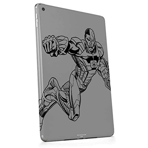 Skinit Decal Tablet Skin Compatible with iPad 9.7in (2017) - Officially Licensed Warner Bros Cyborg Comic Pop Design