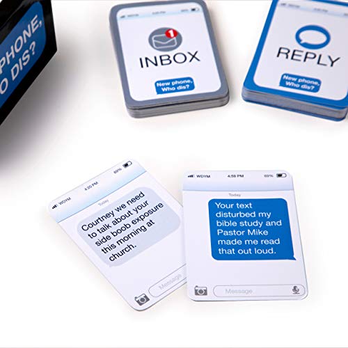 New Phone, Who Dis? - The 100% Offline Text Messaging Adult Party Game - by What Do You Meme?