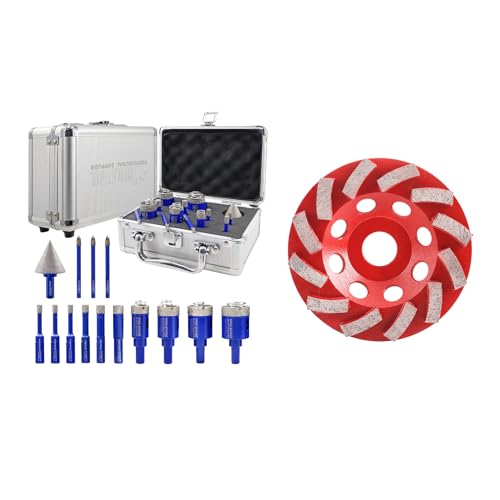 Kit de brocas diamantadas para taladro, 14 piezas miniatura 1