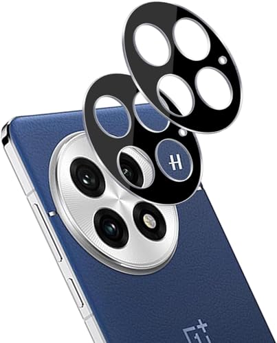 Image of Xmon Back Camera Lens Protector for OnePlus 13 5G- Pack 1 3D Premium Camera Glass Protector Guard, Anti-Scratch, Ultra-Clear, Easy Installation - Black