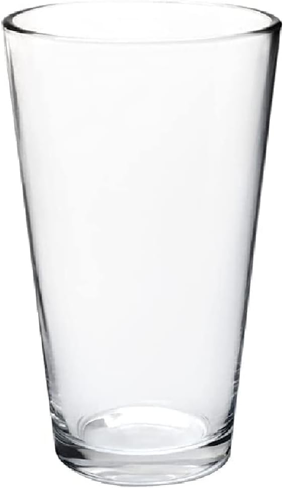 JeenekClear Glass Drinking Glasses, 8 Packs