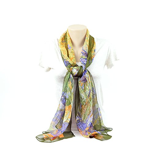 Scarf for Women Lightweight Sheer Fashion Scarves for Summer Fall Shawl Wraps Veil3