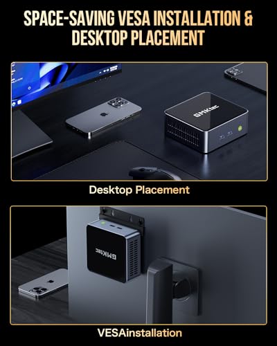 undefined GMKtec Mini PC Intel Core i7-1195G7 (up to 5.0 GHz) 32GB DDR4 1TB SSD Desktop Mini Computers WiFi 6, BT 5.2/ DP, HDMI/RJ45 2.5G/USB4.0 の商品画像 7