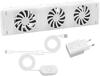 Heizkörper Ventilator 3-Stück, Langlebiger Heizungsventilator Für Unterheizungen Heizkörper, Zum Sparen Von Energie Heizkosten, 300 * 69 * 30mm(MXRV-S01 (Mono set))