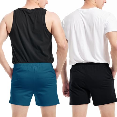 Image of AIMPACT Men's 4 inch Inseam Sleep & Lounge Pajama Shorts with Pockets