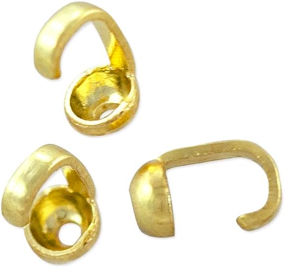 Bead Tips Gold Plated (10-Pcs)