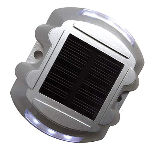 Mingruie luz solar à prova d 'água com 6 LEDs para jardim ao ar livre e caminho para estrada (Aleat