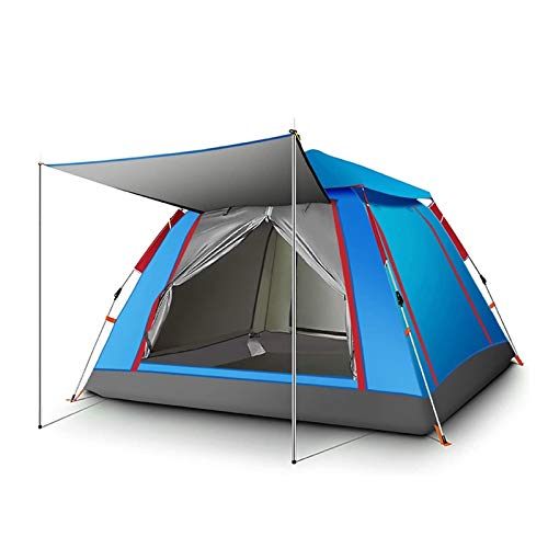 Tente de randonnée pour plage et camping familial 3-4 personnes voyage