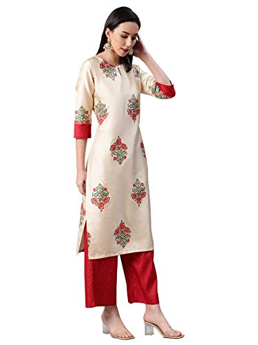 ZIYAA-Womens-Silk-Salwar-Suit-Set ZIYAA Women's Art Silk Salwar Suit Set