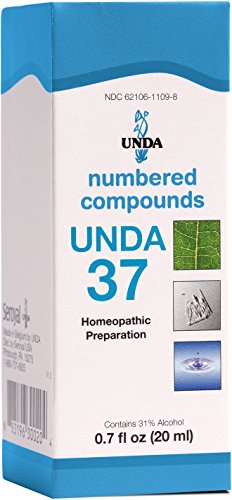 UNDA 37 Numbered Compounds | Homeopathic Preparation | 0.7 fl. oz.