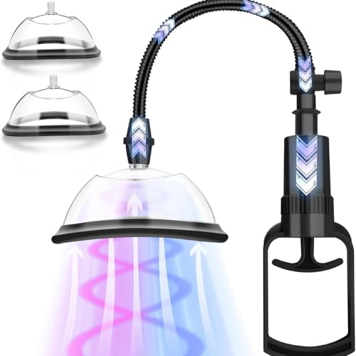 Thlsexy Klitoris-Saugschale & Vagina-Pumpe für Frauen Vakuum-Pumpe für intensiven Lustgewinn Muschi-Pumpe Erotisches Sexspielzeug muschipumpe vakuumpumpe nippelsauger klitoris pumpe für frauen(S)