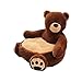 Produktbild Kaliya Plüsch-Elefanten-Sofa, Kinderstuhl, Sessel, Tier, bequemer Sofa-Sitz Brown Bear