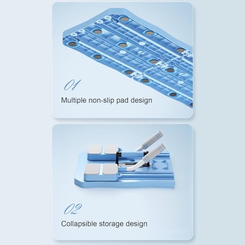 Tabla abdominal con soporte para codos de diseño ergonómico y estable 6