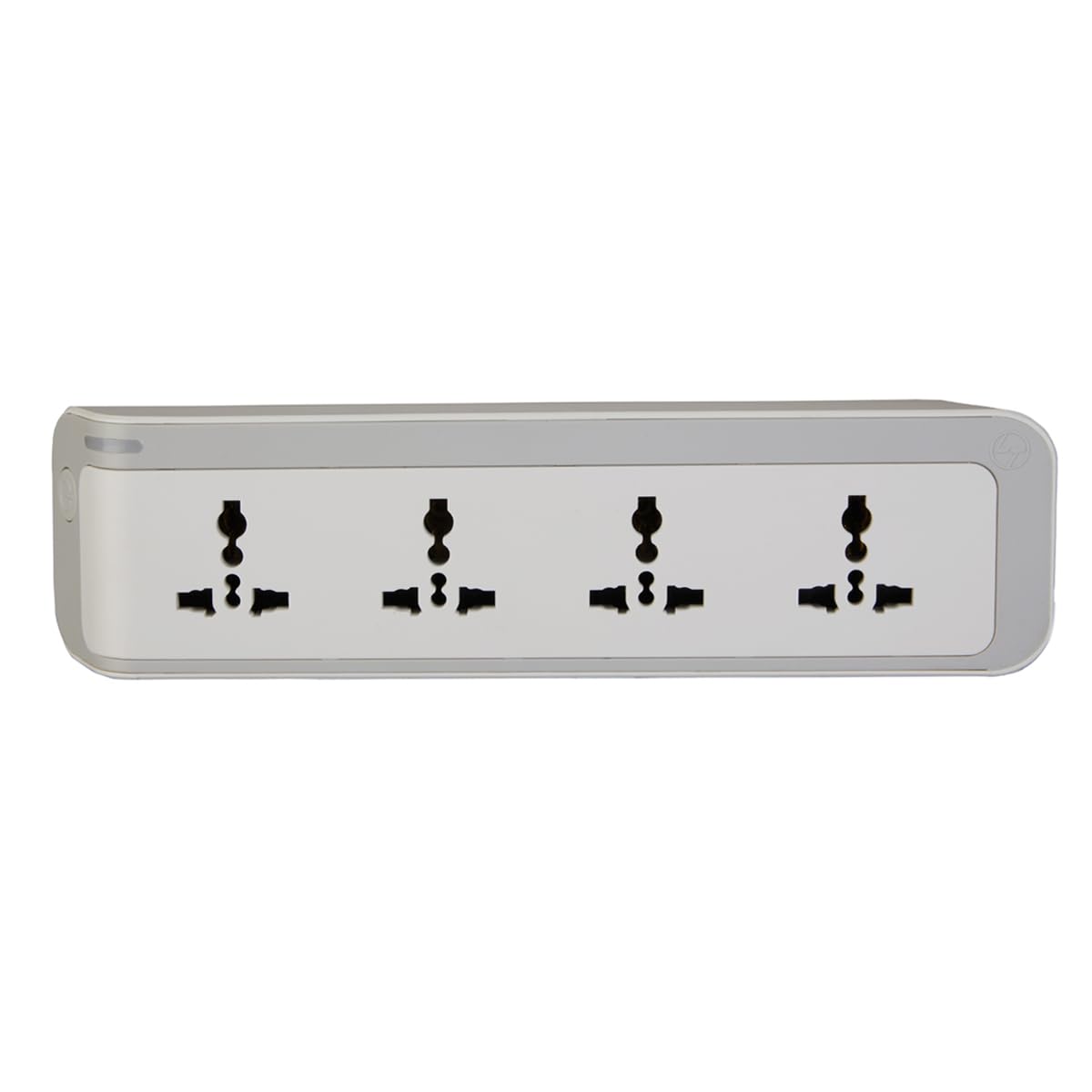 Lauritz Knudsen (Formerly L&T Switchgear Business) ORIS Spike Guard 4 Way with Resettable Fuse | 1+4 Socket Surge Protector | 3 Year Warrenty | for Laptop, Smart Watch, Earbud | (White, OA04W13)-image-11