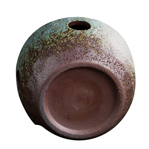 Cabilock Ceramic Teapot Warmer Base Heat Resistant Japanese Style Tea Heating Tool for Home Use Compact and Design Enhances Decor Convenient for Daily Tea Enjoyment