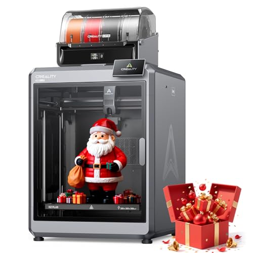 Official Creality K2 Plus Combo 3D Printers, Multicolor Printing Machine Up to 16 Colors, 600mm/s High-Speed Printing, Dual AI Camera for Monitoring, 350x350x350mm Build Volume