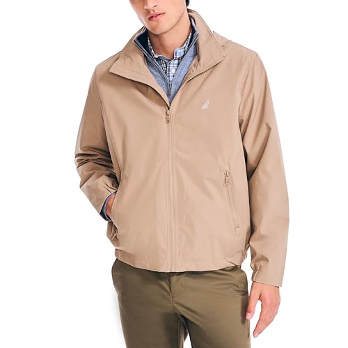 Image of Nautica Men's Nautica Rainbreaker Bomber Jacket