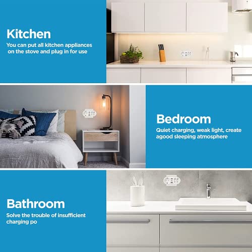 HOVNEE Prese Multiple Elettriche, Presa Multipla