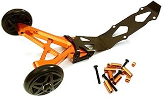 Integy RC Model C28754ORANGE Billet Machined Wheelie Bar for Traxxas 1/10 Revo & E-Revo (-2017)