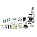 Microscope Kit with Metal Arm and Base, 6 Magnifications from 50x to 1200x, Includes 86-Piece Accessory Set and Case, Best Top Pick of Microscopes For Beginners (5 Bonus Animal/Plant sides)