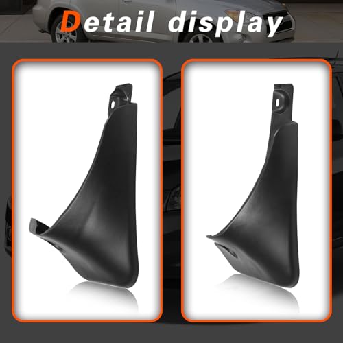Image of 2007 RAV-4 Mud Flaps Mud Guards Compatible with Toyota RAV-4 2.4 2006-2013 Splash Guard No Drilling Required All Weather Mudflaps(Set of 4)